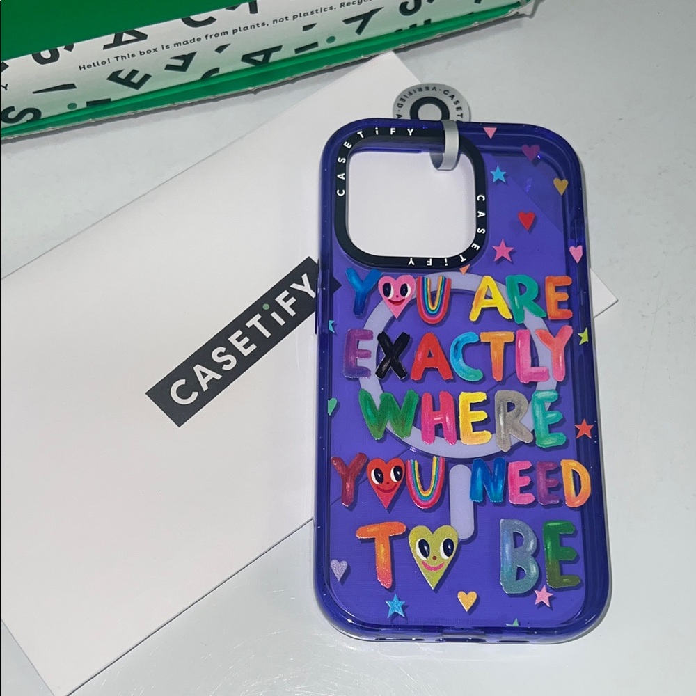CASETiFY phone case mag safe. Bought it by mistake. iPhone 14 Pro
